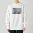 TOMOYA MURAKAMIのSAKURA-Oil Painting- Heavyweight Crew Neck Sweatshirt