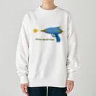 Teal Blue CoffeeのShoot the ray gun! Heavyweight Crew Neck Sweatshirt