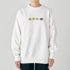 栗坊屋の幼魚だから小さいよ2 Heavyweight Crew Neck Sweatshirt