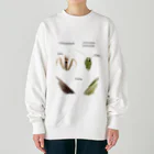 L_arctoaのオオカマキリとチョウセンカマキリ Heavyweight Crew Neck Sweatshirt