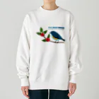 Teal Blue CoffeeのTeal Blue Bird Heavyweight Crew Neck Sweatshirt