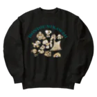 えるたまの本当に可愛い2 (透過ver) Heavyweight Crew Neck Sweatshirt