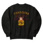 キッズモード某の横綱バーガー Heavyweight Crew Neck Sweatshirt