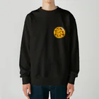 キッズモード某のべねでぃくとかんばあ と書いてある バッジ Heavyweight Crew Neck Sweatshirt