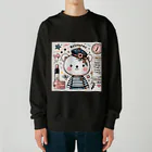 　  　✤ れもん＆ルイ✤の🌸お買い物　くまちゃん Heavyweight Crew Neck Sweatshirt