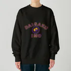 kuro-fukuのDAIGAKUIMO Heavyweight Crew Neck Sweatshirt