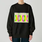 ✨🌈✨ユラクラカン🇯🇵 ✨🌈✨の🌸春色虹グラス🌈 Heavyweight Crew Neck Sweatshirt