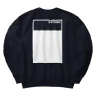 背中でアピールしてるのASTHMA 喘息 Heavyweight Crew Neck Sweatshirt