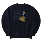 キッズモード某のきつねうどんでも食べてぼちぼち行くきに Heavyweight Crew Neck Sweatshirt