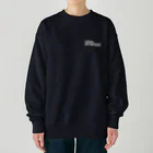 背中でアピールしてるのASTHMA 喘息 Heavyweight Crew Neck Sweatshirt