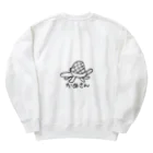 まるめがねのかめさん Heavyweight Crew Neck Sweatshirt