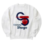 木村昇吾を応援しよう！のクリケット日本代表木村昇吾選手のロゴグッズ Heavyweight Crew Neck Sweatshirt