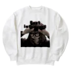 happy-maruのBest introvert （内向型最高）   Heavyweight Crew Neck Sweatshirt