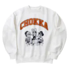 大人企画のCHOKKAカレッジロゴ Heavyweight Crew Neck Sweatshirt