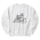 フルーティストかなのグッズ達のフルーティストかなのアイテム達です Heavyweight Crew Neck Sweatshirt