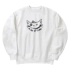 ocha_torida-店のneko Heavyweight Crew Neck Sweatshirt