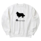 bow and arrow のシェトランドシープドック Heavyweight Crew Neck Sweatshirt