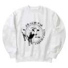 とねっこ保育園のヤギのメープル Heavyweight Crew Neck Sweatshirt