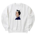 CHOSANAのダックス侍 にらみ Heavyweight Crew Neck Sweatshirt