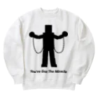 stereovisionの木人椿 Heavyweight Crew Neck Sweatshirt