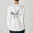 STTakuyaのあひるのこだったはくちょう Heavyweight Crew Neck Sweatshirt