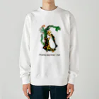 矢高あおいの【Prairie dog lover×Art】大根小僧 Heavyweight Crew Neck Sweatshirt