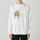 _Hem_のツボな建物_No.3 Heavyweight Crew Neck Sweatshirt