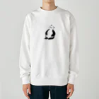 PoPoHouseのどっしりぱんだ Heavyweight Crew Neck Sweatshirt