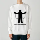 stereovisionの木人椿 Heavyweight Crew Neck Sweatshirt