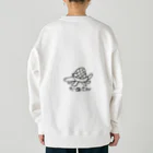 まるめがねのかめさん Heavyweight Crew Neck Sweatshirt