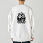 -BRIGHTS-の犬とおでかけ　ブラックロゴ【 PRIME 】 Heavyweight Crew Neck Sweatshirt