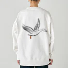 STTakuyaのあひるのこだったはくちょう Heavyweight Crew Neck Sweatshirt