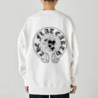 Mappila SHOPのフラットアースMAP04 ch-BLACK Heavyweight Crew Neck Sweatshirt