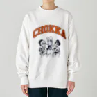 大人企画のCHOKKAカレッジロゴ Heavyweight Crew Neck Sweatshirt