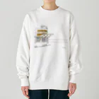 _Hem_のツボな建物_No.3 Heavyweight Crew Neck Sweatshirt