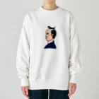 CHOSANAのダックス侍 にらみ Heavyweight Crew Neck Sweatshirt