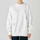 fullbaccaのTMさんのいぬ（もだん） Heavyweight Crew Neck Sweatshirt