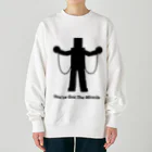 stereovisionの木人椿 Heavyweight Crew Neck Sweatshirt