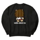 HI-IZURUの前も後ろもいずる丸　ヘビーウェイトスウェット（濃色仕様） Heavyweight Crew Neck Sweatshirt