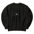 Ａ’ｚｗｏｒｋＳのハコクマ（黒） Heavyweight Crew Neck Sweatshirt