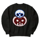 Ａ’ｚｗｏｒｋＳのどくろくんとどくろちゃん Heavyweight Crew Neck Sweatshirt