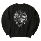 hilo tomula トムラ ヒロのMade Of CMC White Heavyweight Crew Neck Sweatshirt