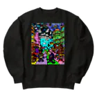 Ａ’ｚｗｏｒｋＳの宇宙人類皆兄弟 VERTICAL Heavyweight Crew Neck Sweatshirt