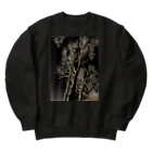 空屋　sorayakusakaの202001121944000　夜の樹木 Heavyweight Crew Neck Sweatshirt