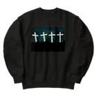 Ａ’ｚｗｏｒｋＳのGOLGOTHA OIL PAINTING Heavyweight Crew Neck Sweatshirt