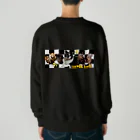 くぅTikTok猫部のTikTok猫部肉球ブルーver.トレーナー Heavyweight Crew Neck Sweatshirt