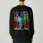 Ａ’ｚｗｏｒｋＳの宇宙人類皆兄弟 VERTICAL Heavyweight Crew Neck Sweatshirt