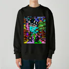 Ａ’ｚｗｏｒｋＳの宇宙人類皆兄弟 VERTICAL Heavyweight Crew Neck Sweatshirt