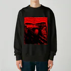 Ａ’ｚｗｏｒｋＳのアカイサケビ Heavyweight Crew Neck Sweatshirt