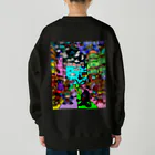 Ａ’ｚｗｏｒｋＳの宇宙人類皆兄弟 VERTICAL Heavyweight Crew Neck Sweatshirt